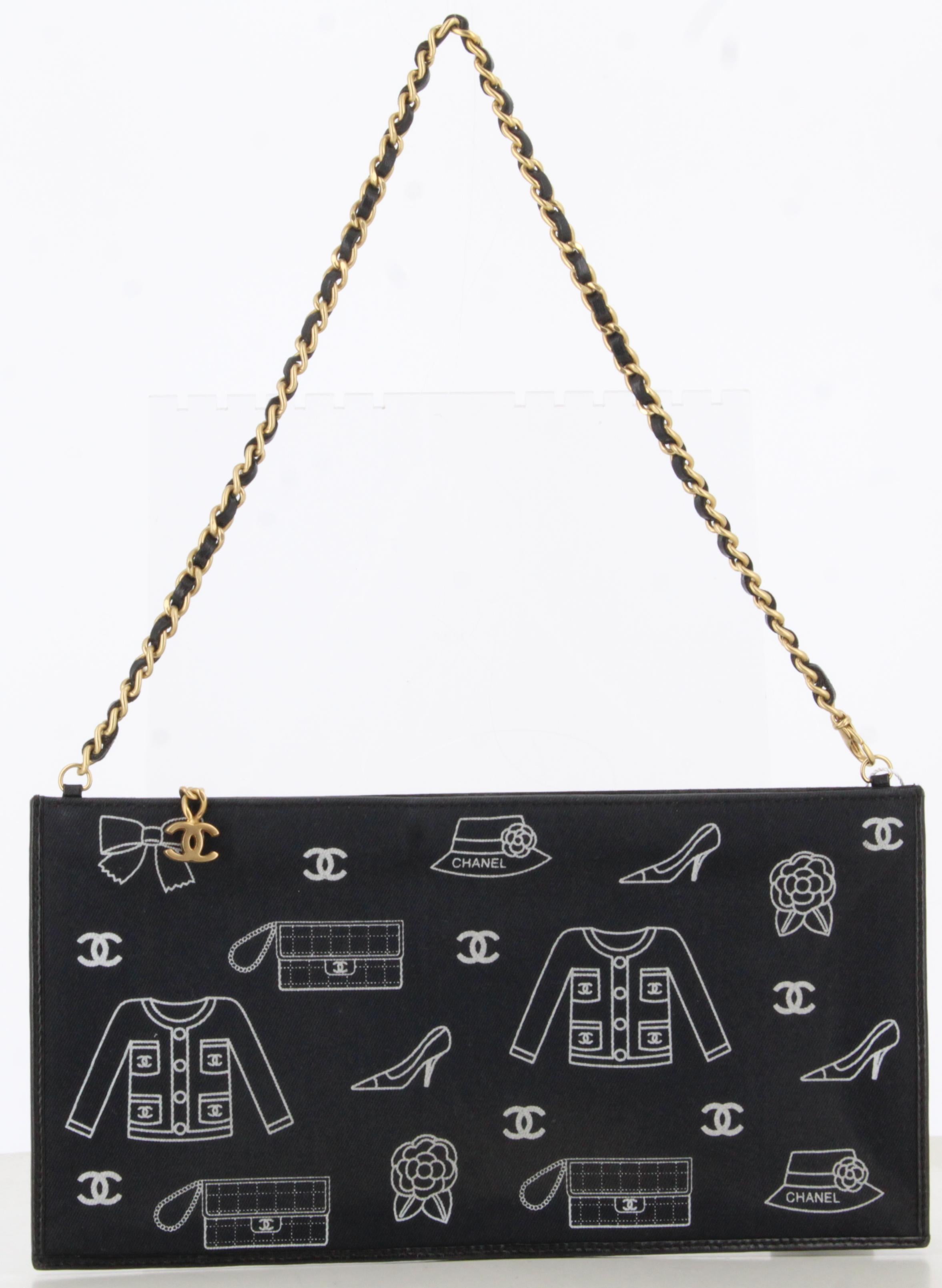 2003 Chanel Symbols Chain Pochette