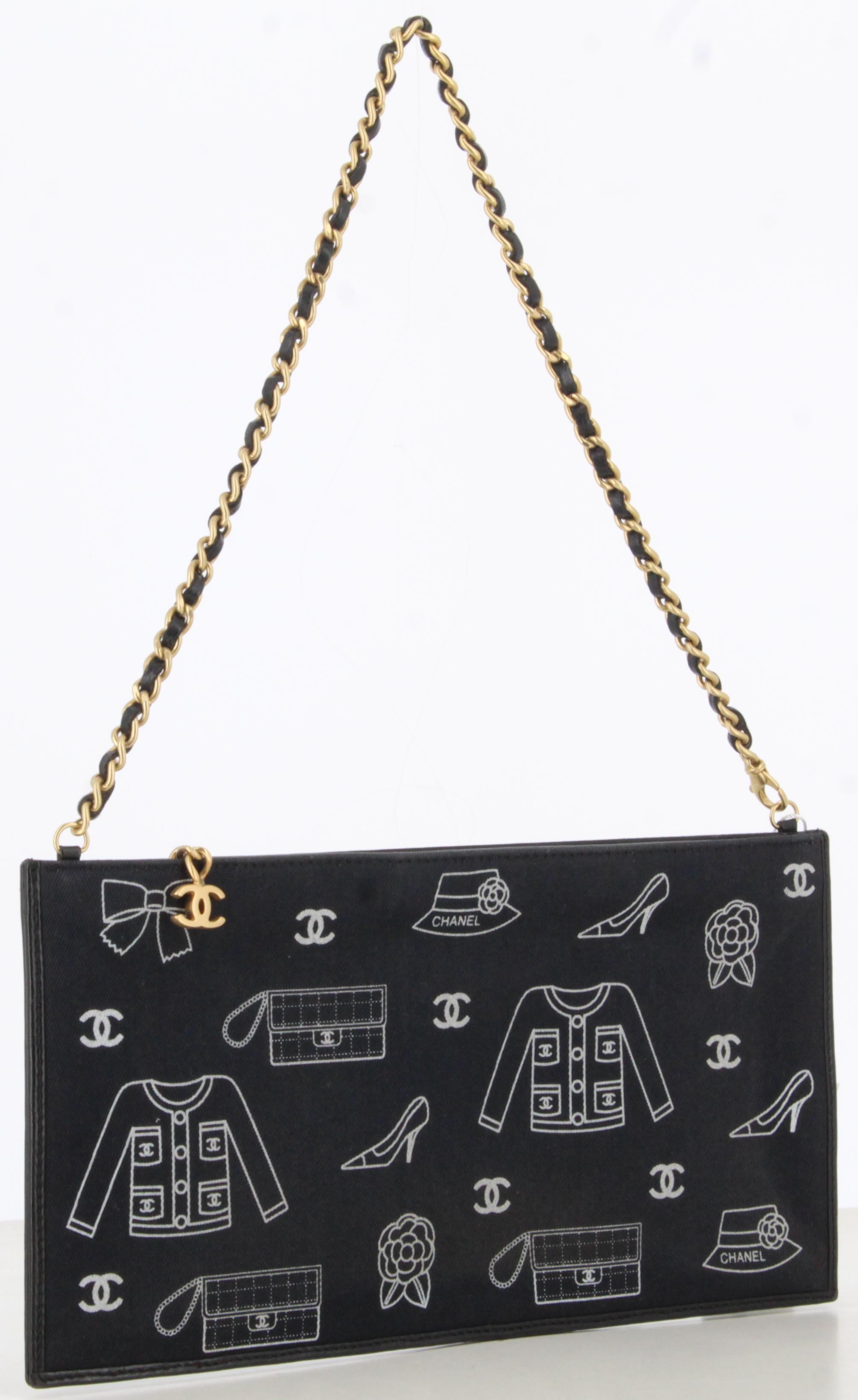 2003 Chanel Symbols Chain Pochette