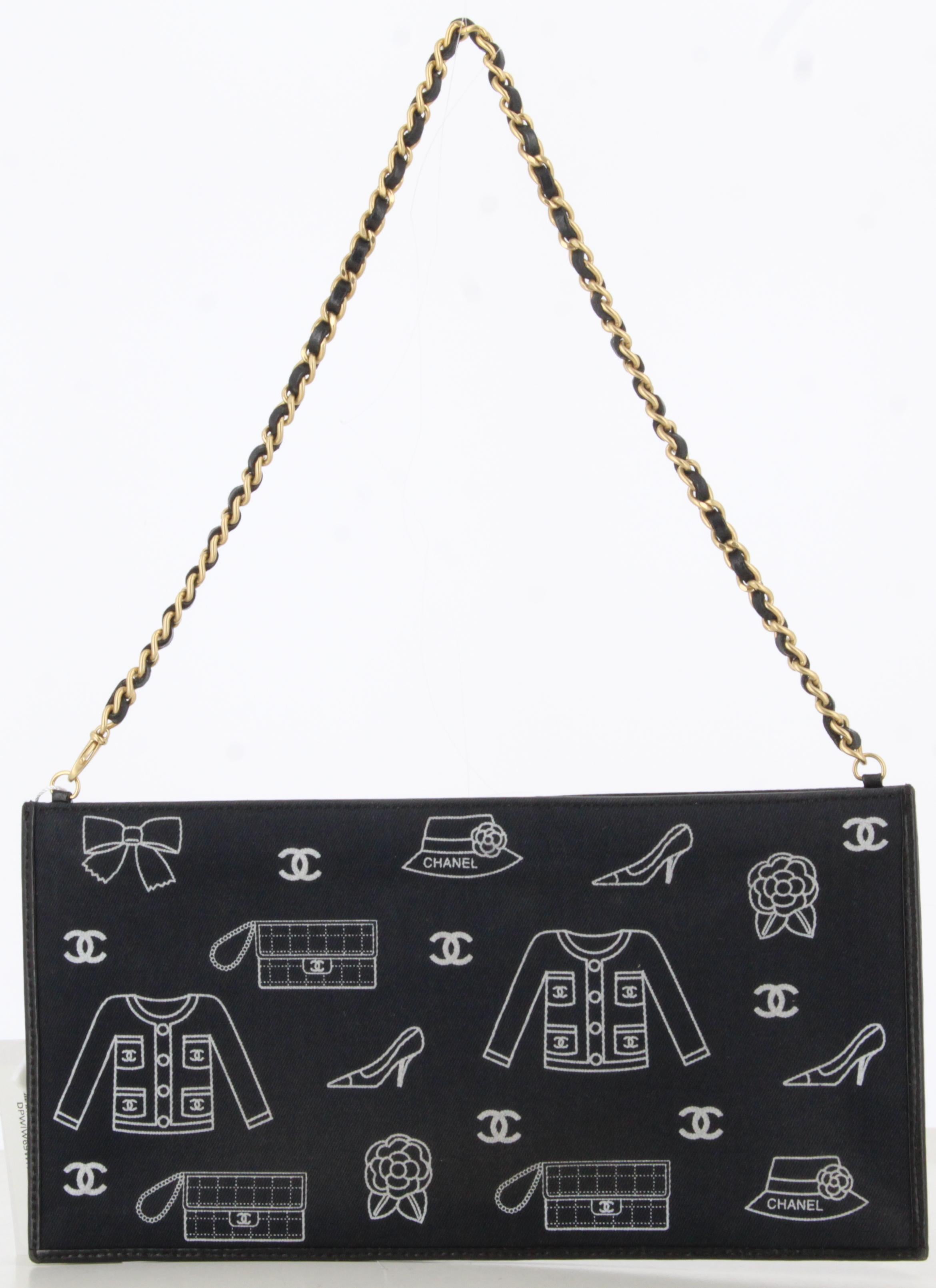 2003 Chanel Symbols Chain Pochette