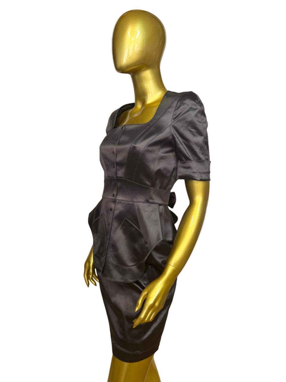 Thierry Mugler Grey Suit