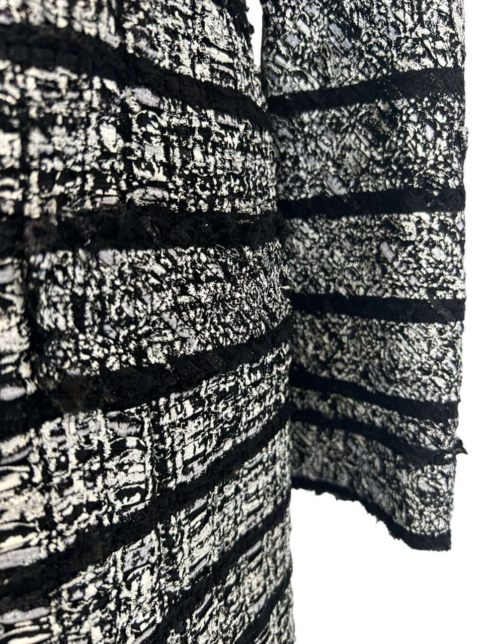 Marc Jacobs Tweed Black and White Coat