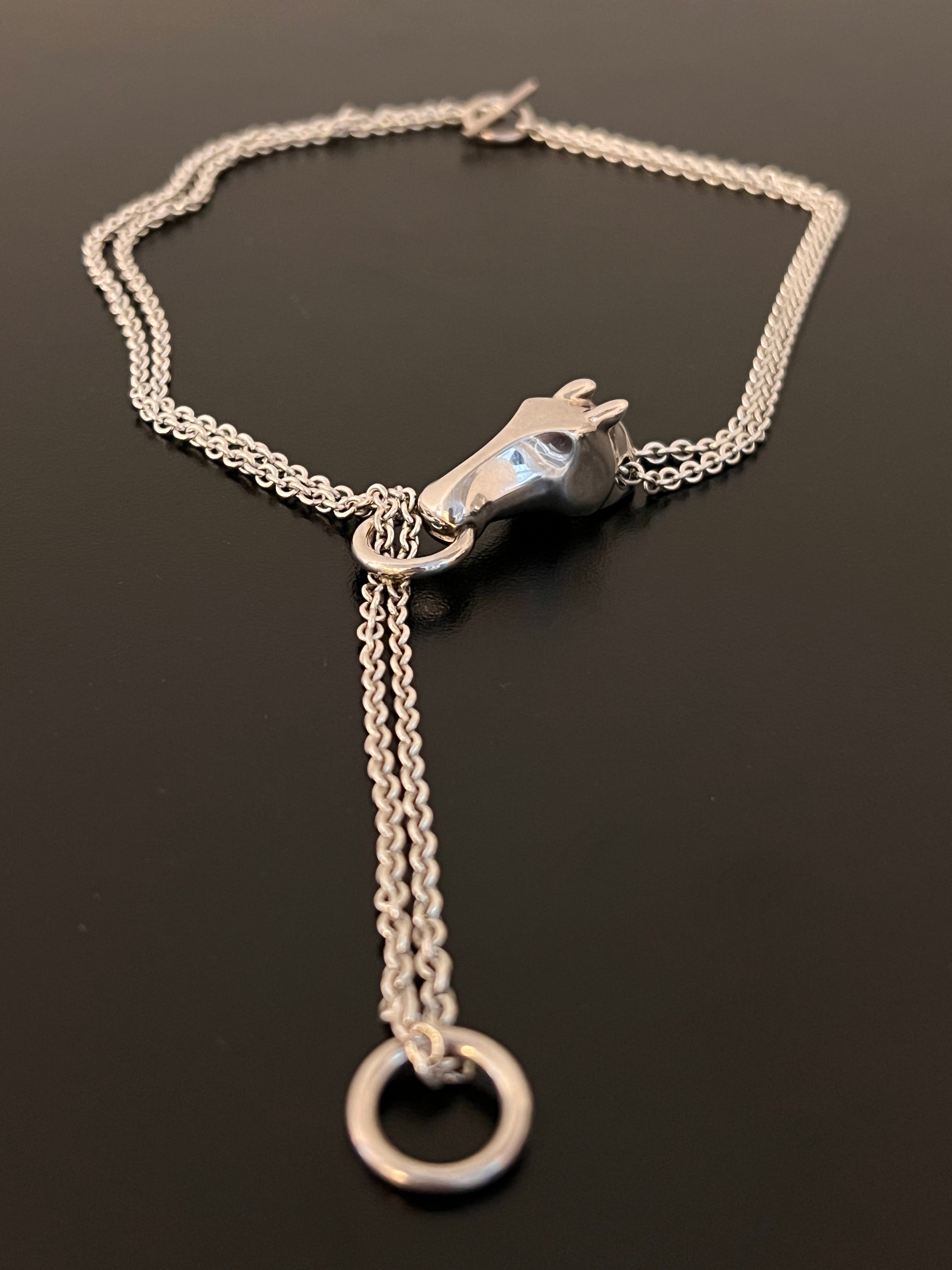 Hermes Au Galop necklace