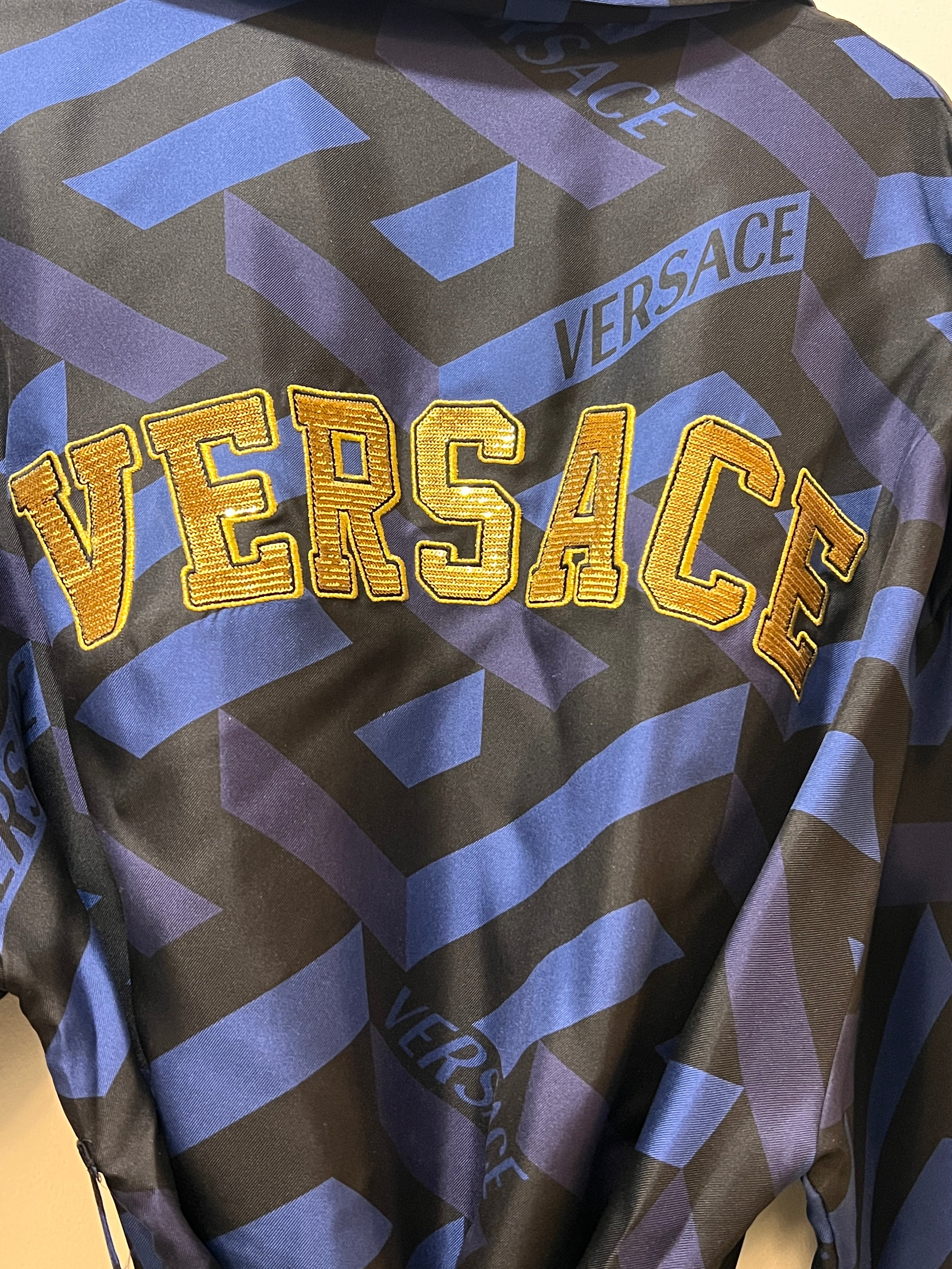 Versace silk housecoat