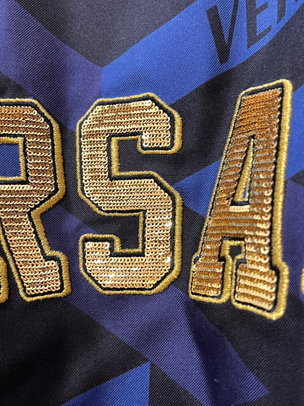 Versace silk housecoat