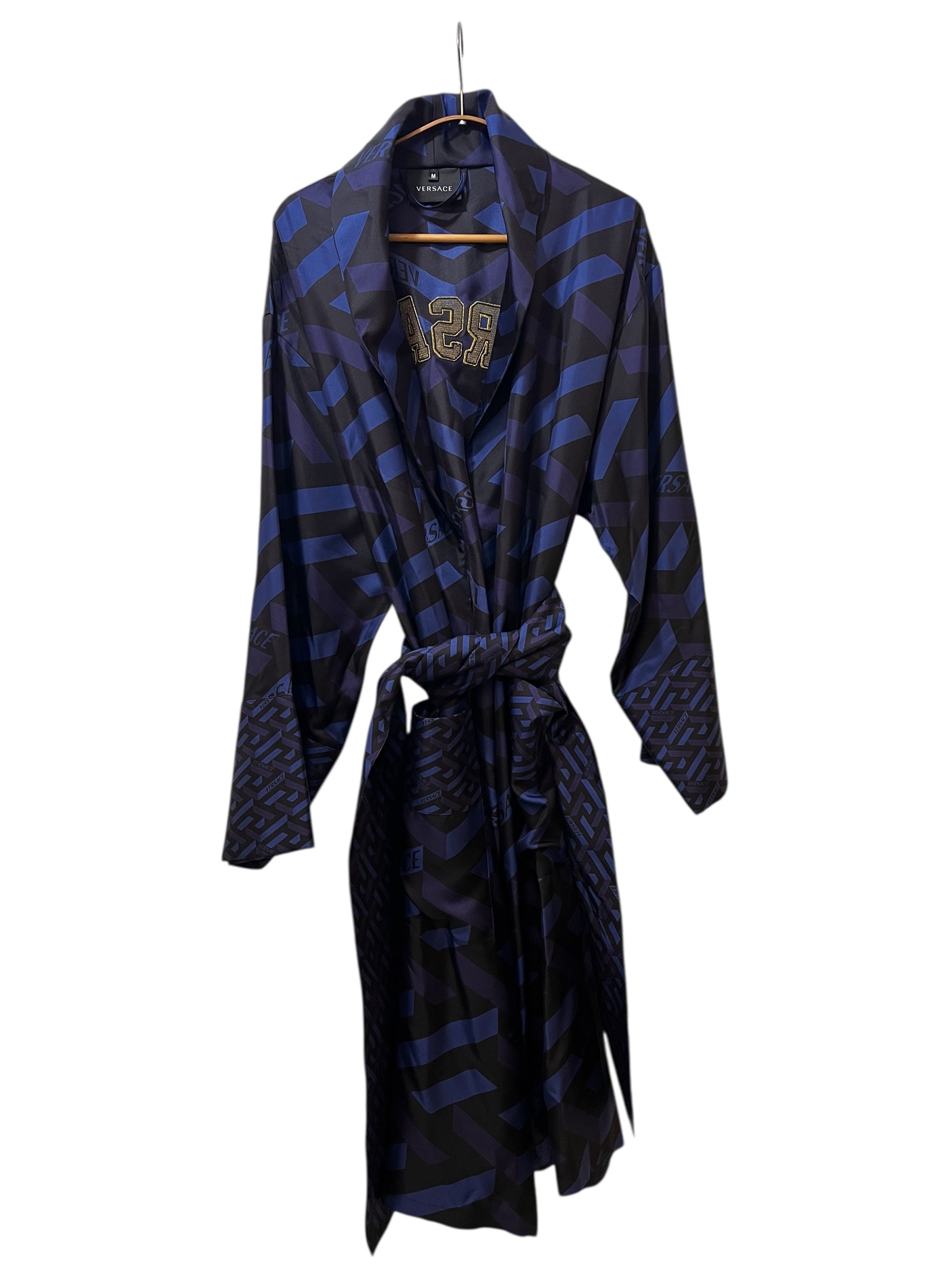 Versace silk housecoat