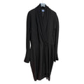 THIERRY MUGLER Paris Vintage Black Coat Dress