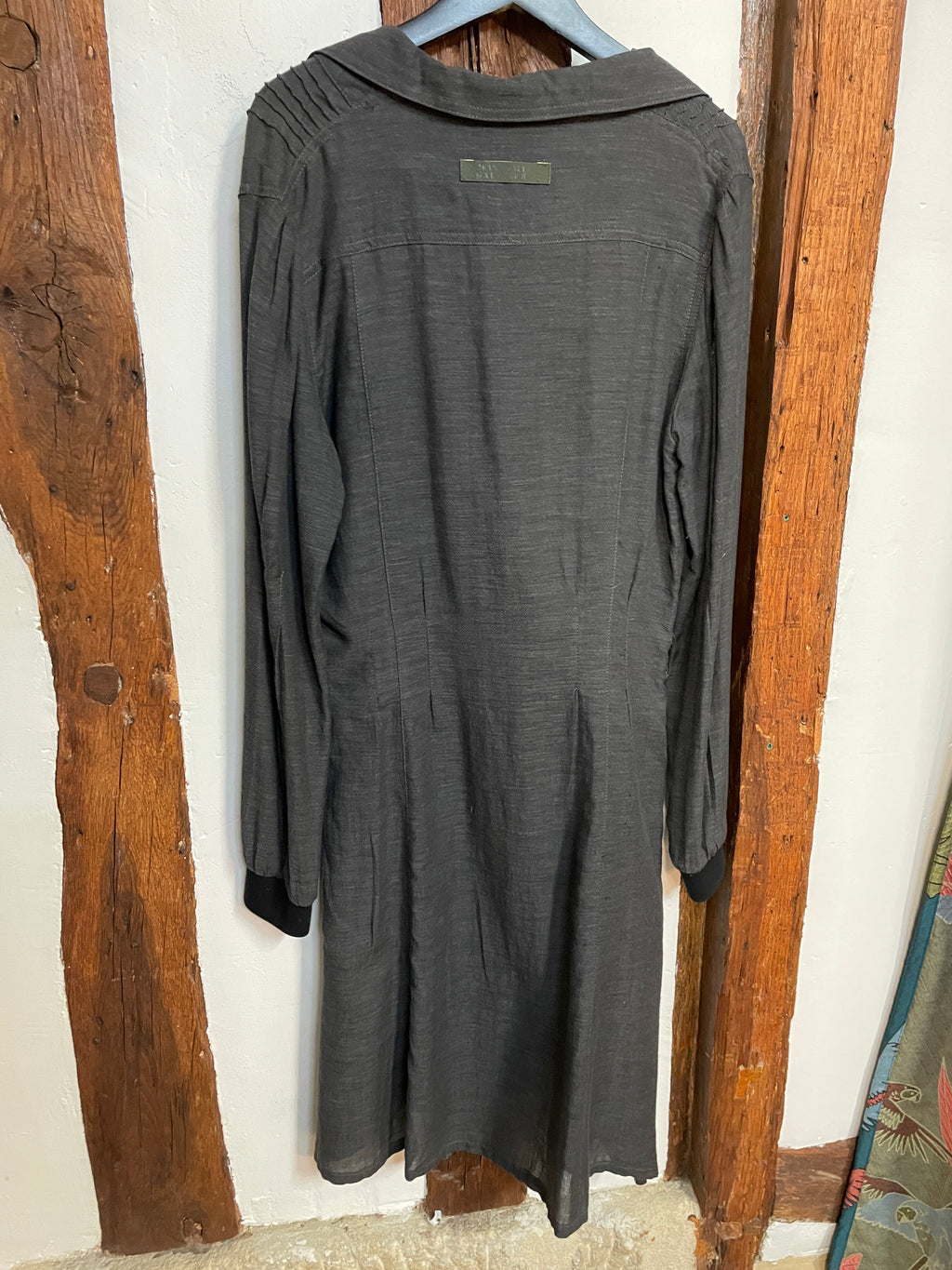 Jean-Paul Gaultier Grey Button Shirt Dress