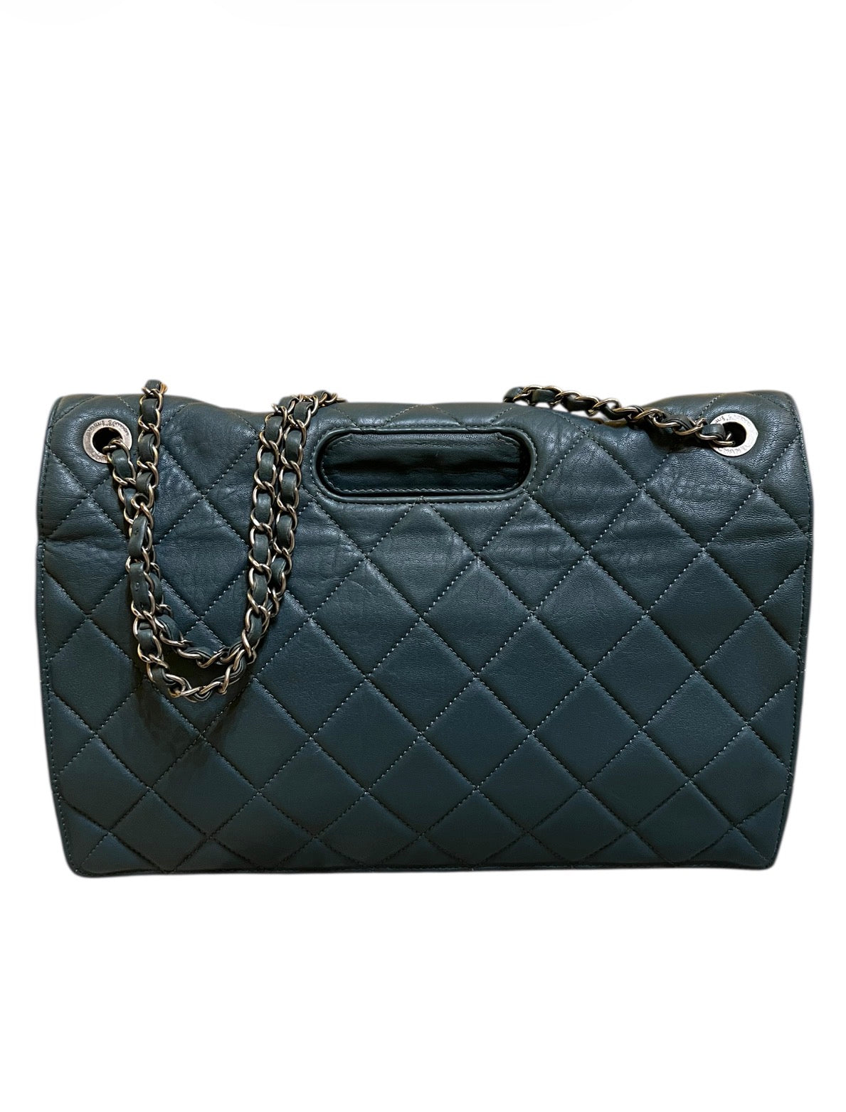 2011 Chanel Handbag in Blue Leather