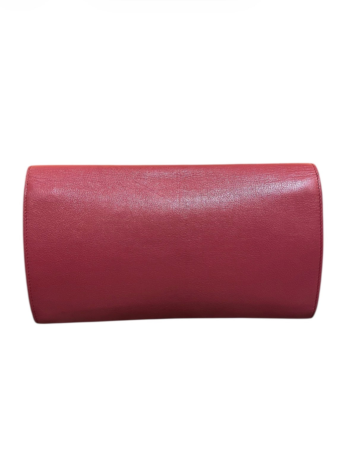 YSL Rose Leather Clutch