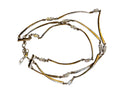 Christian Lacroix Golden Triple Strand Necklace
