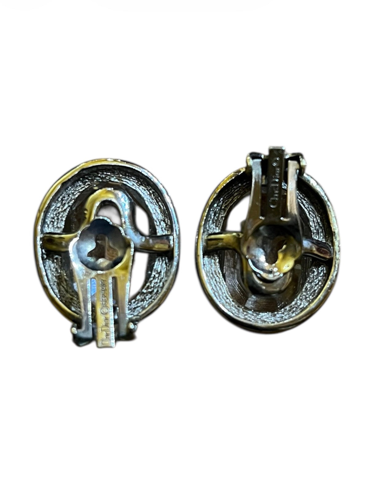 Dior clip-on earrings