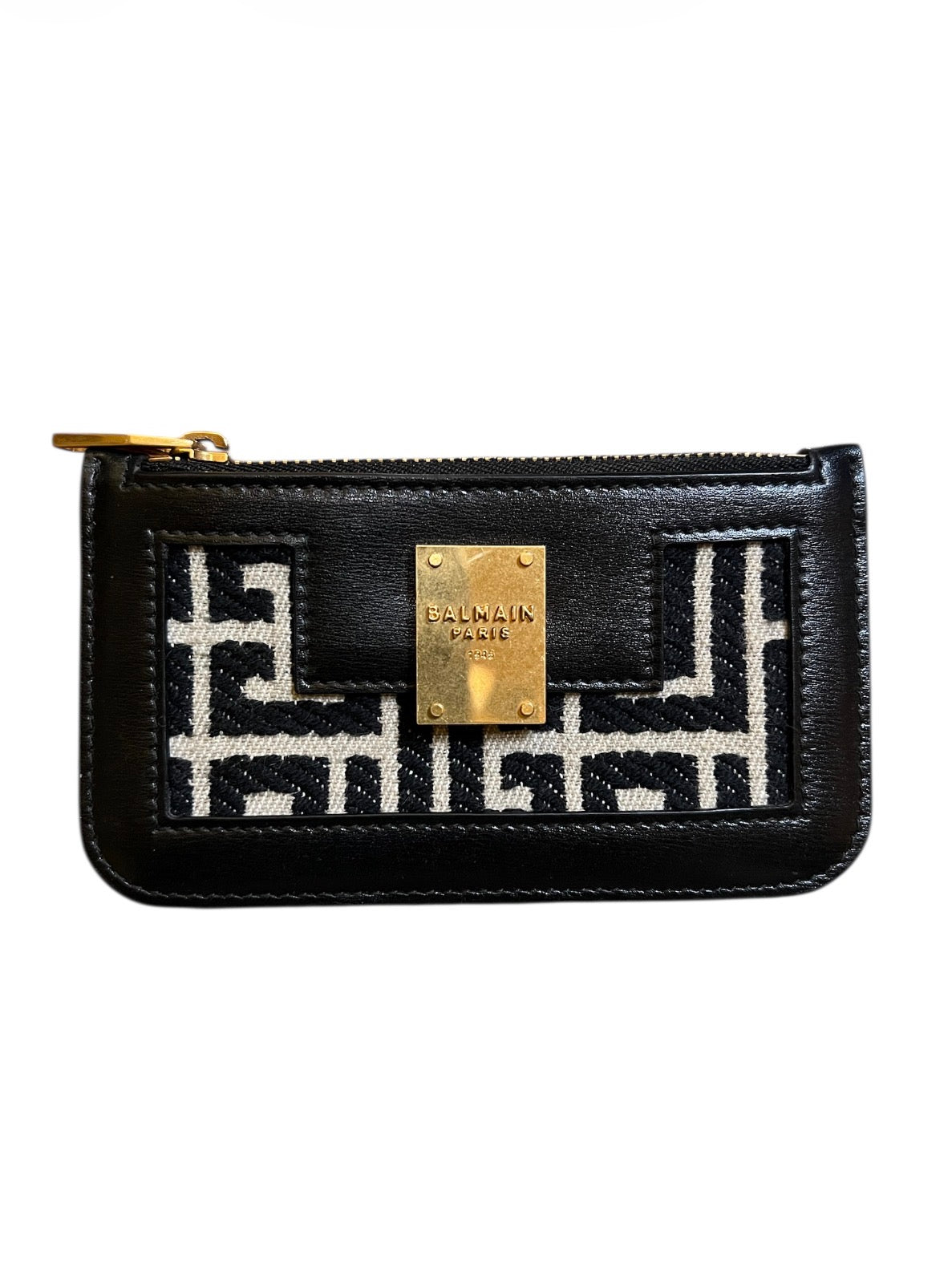 Balmain leather wallet