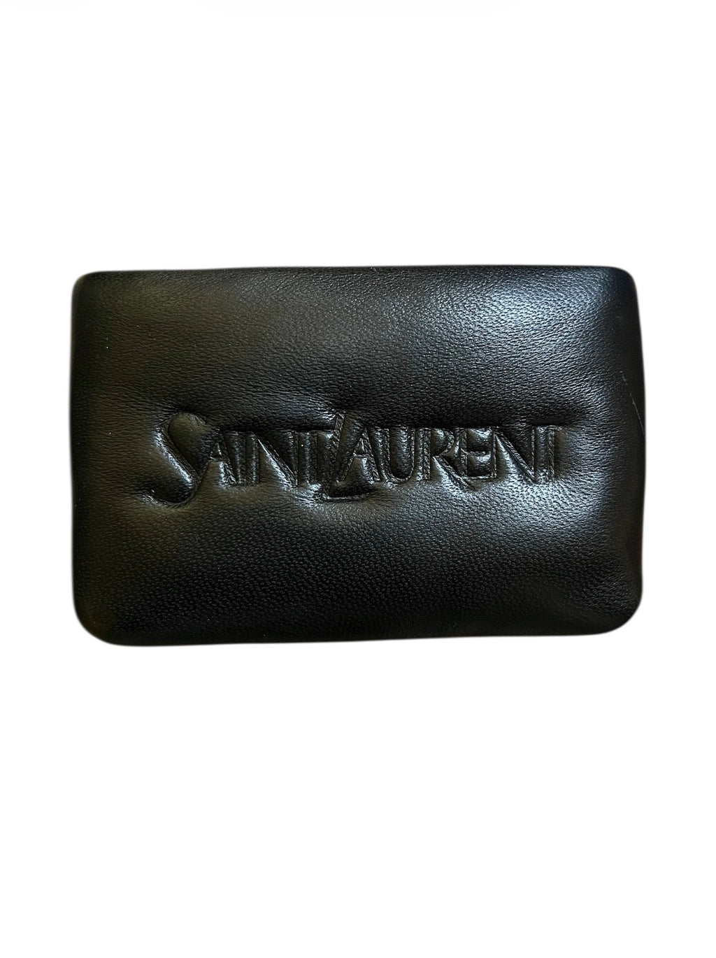 Black Saint Laurent leather wallet