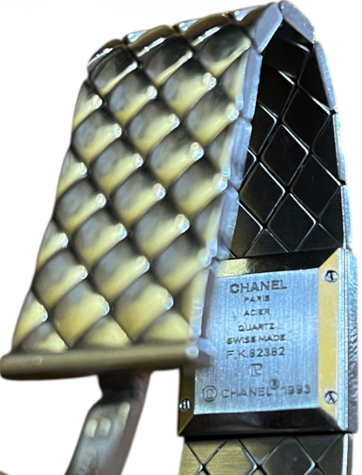 Chanel silver timepiece