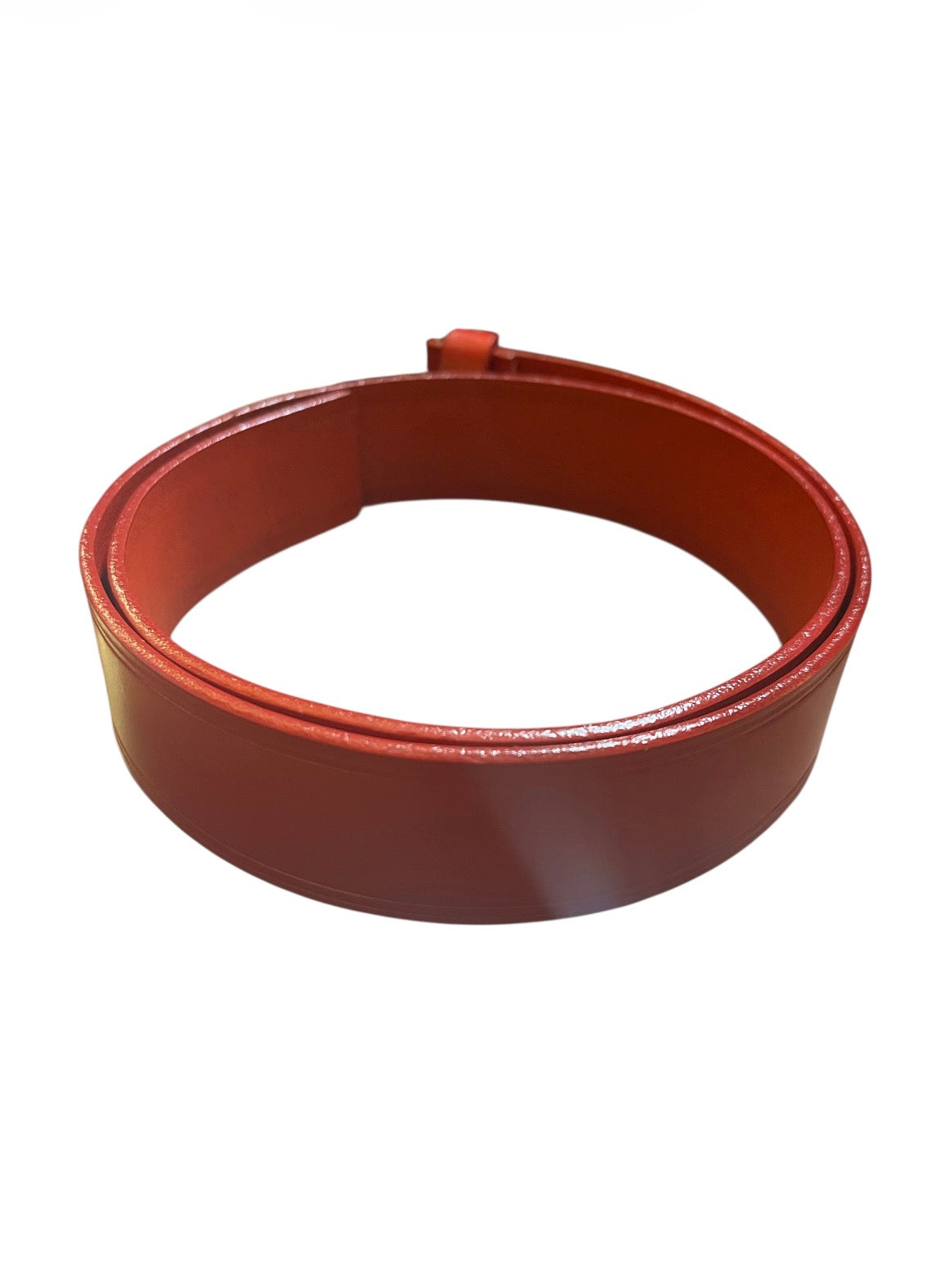 Red Leather Belt by Jean-Paul Gaultier