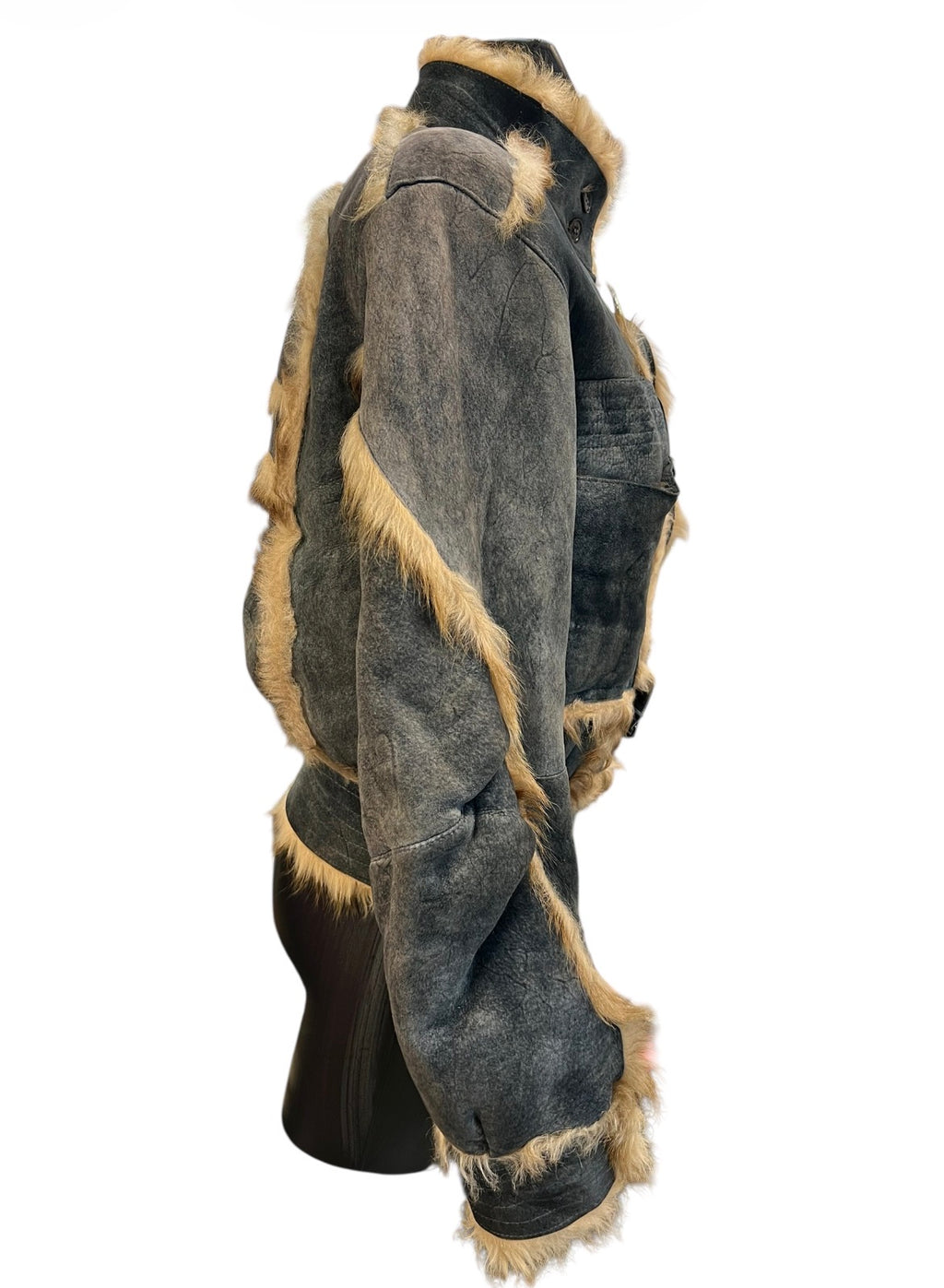 2003 Dior par Galliano short suede jacket