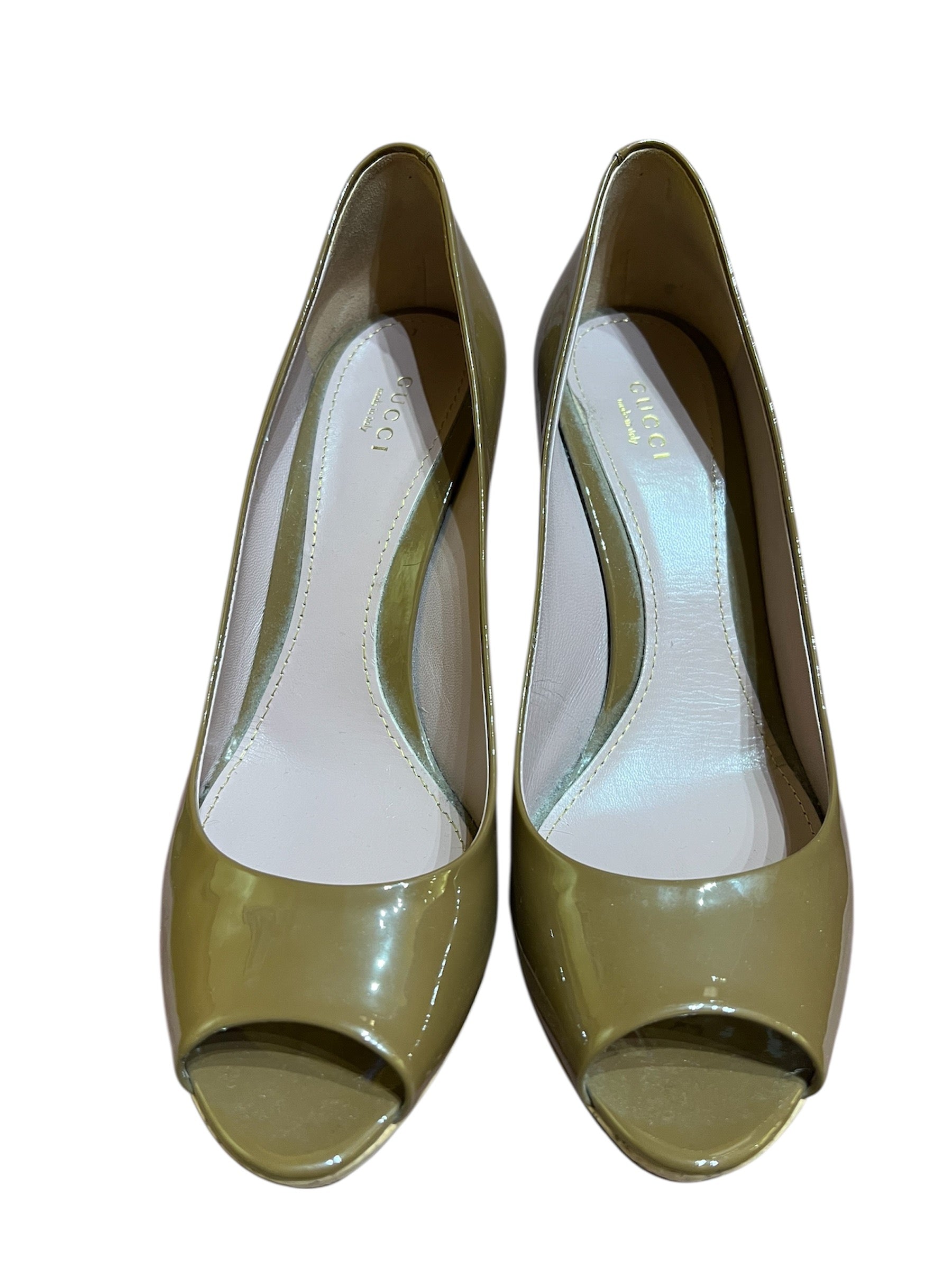 Louis Vuitton patent leather heels