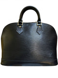 1998 Louis Vuitton Alma in black Epi leather