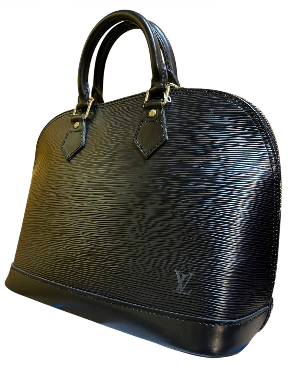 1998 Louis Vuitton Alma in black Epi leather