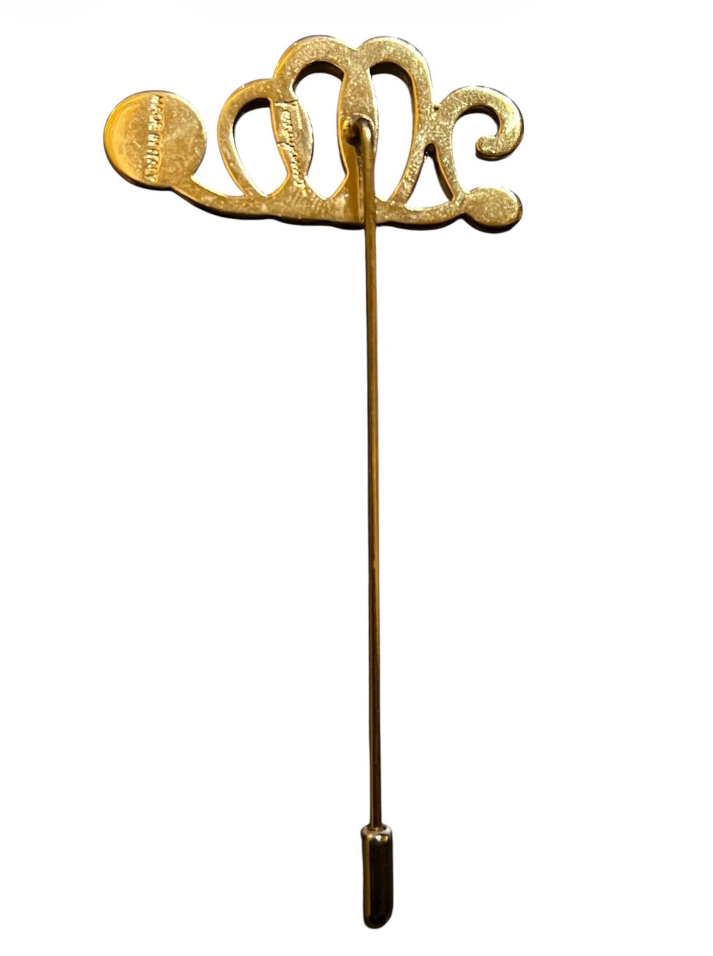 Ferragamo golden brooch