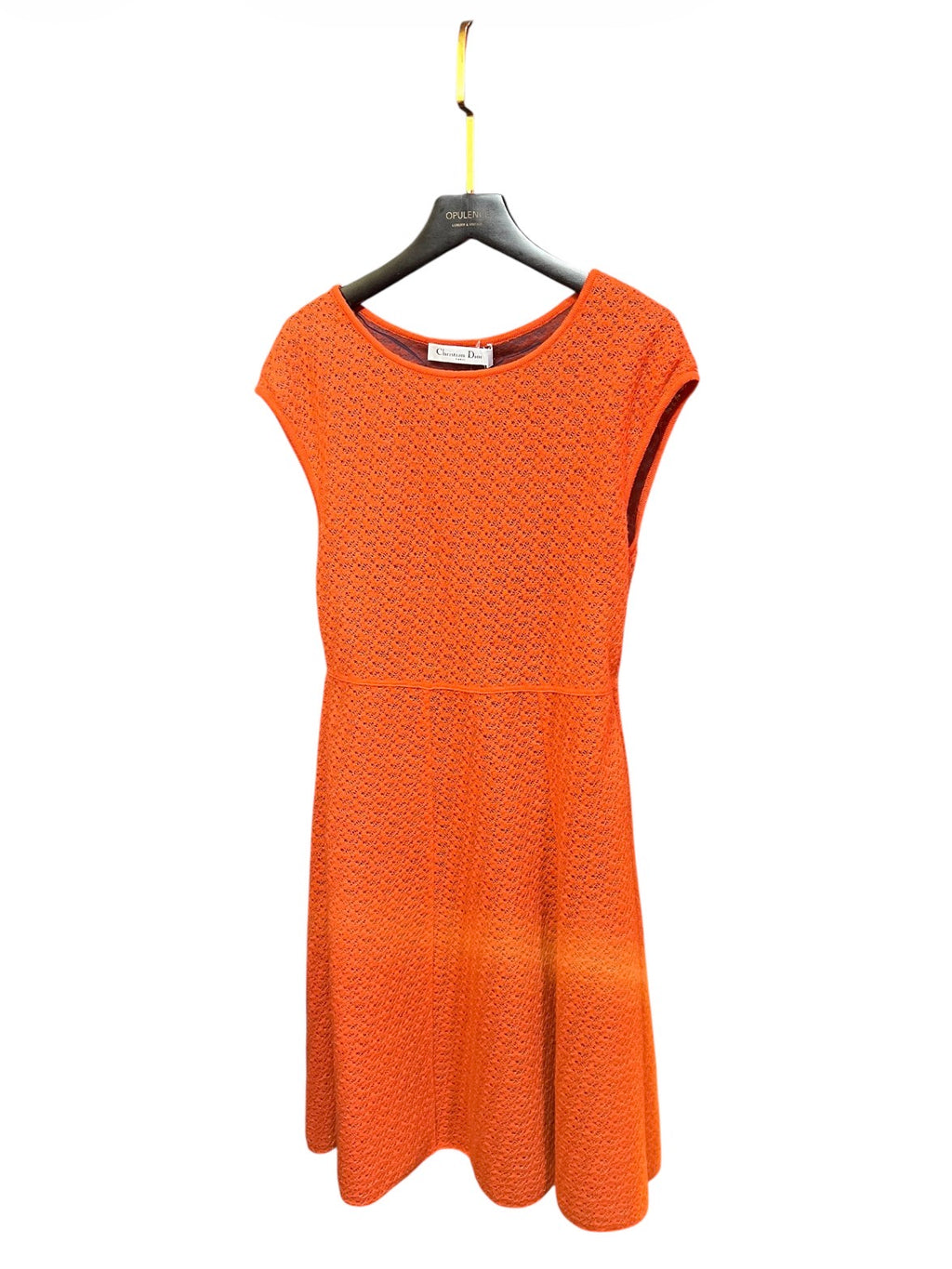 Orange Dior Dress