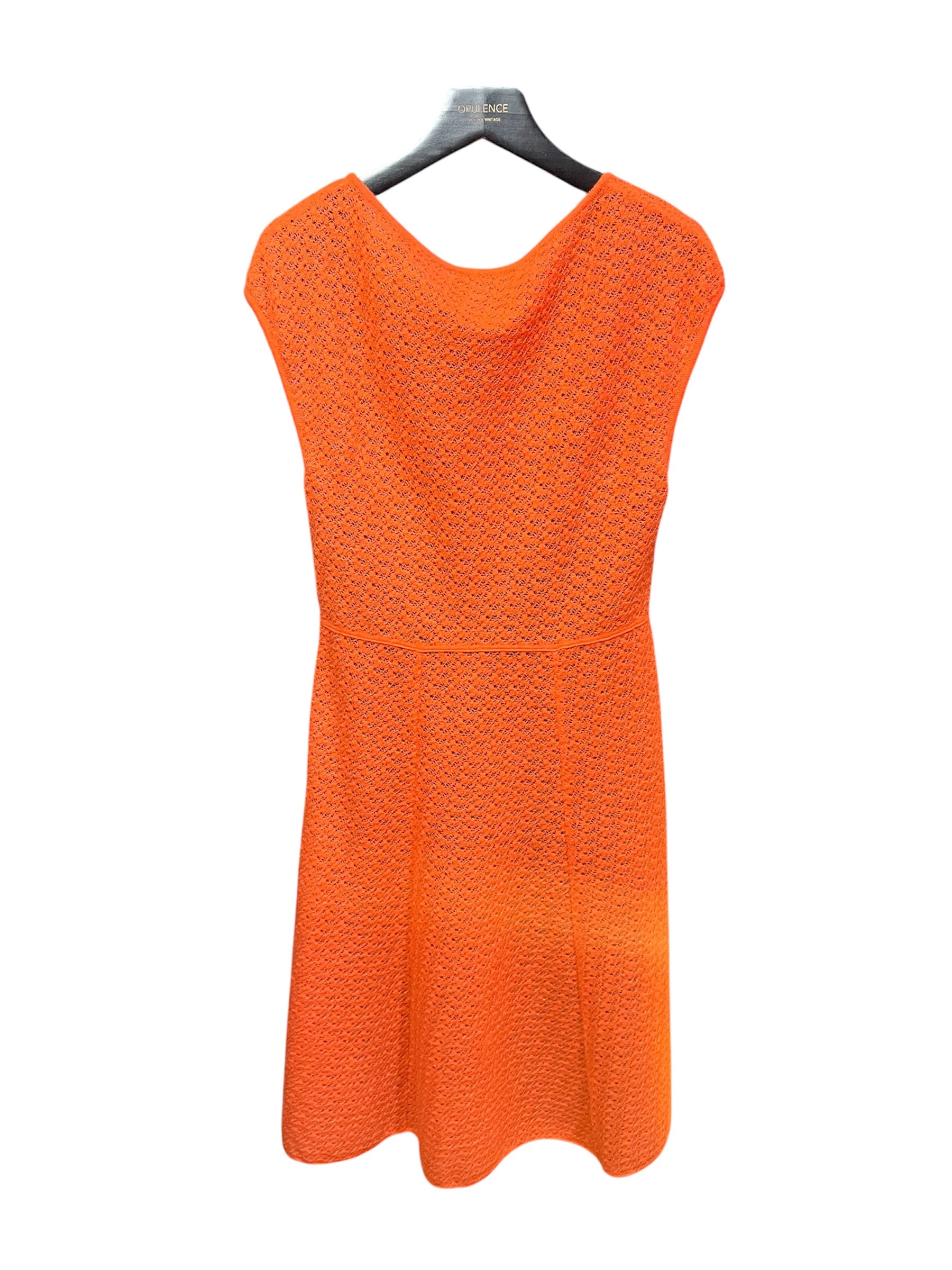 Orange Dior Dress