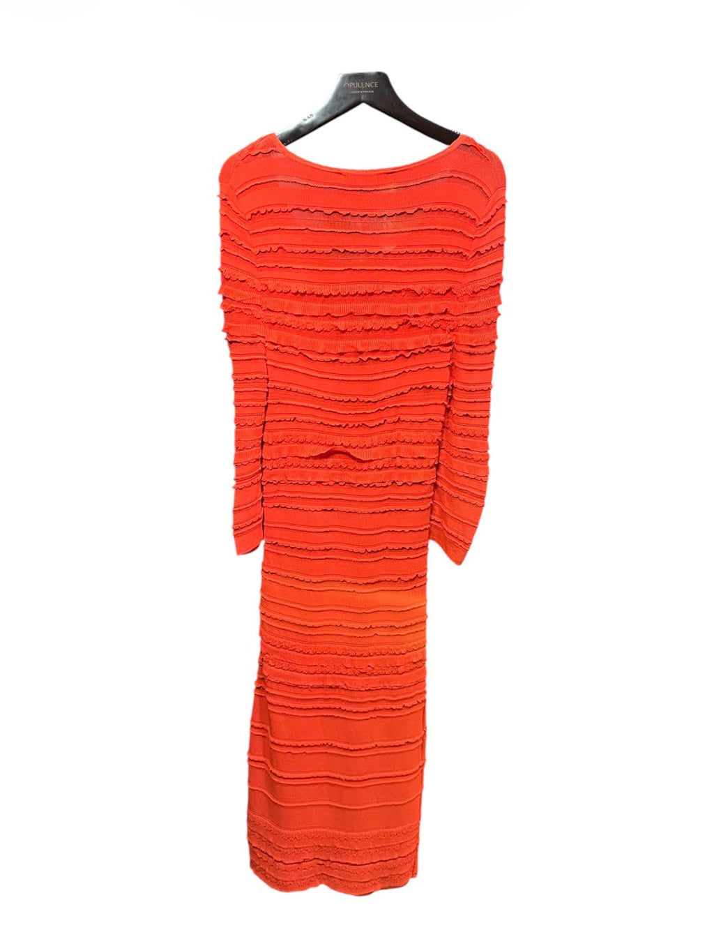 Orange Dior Dress