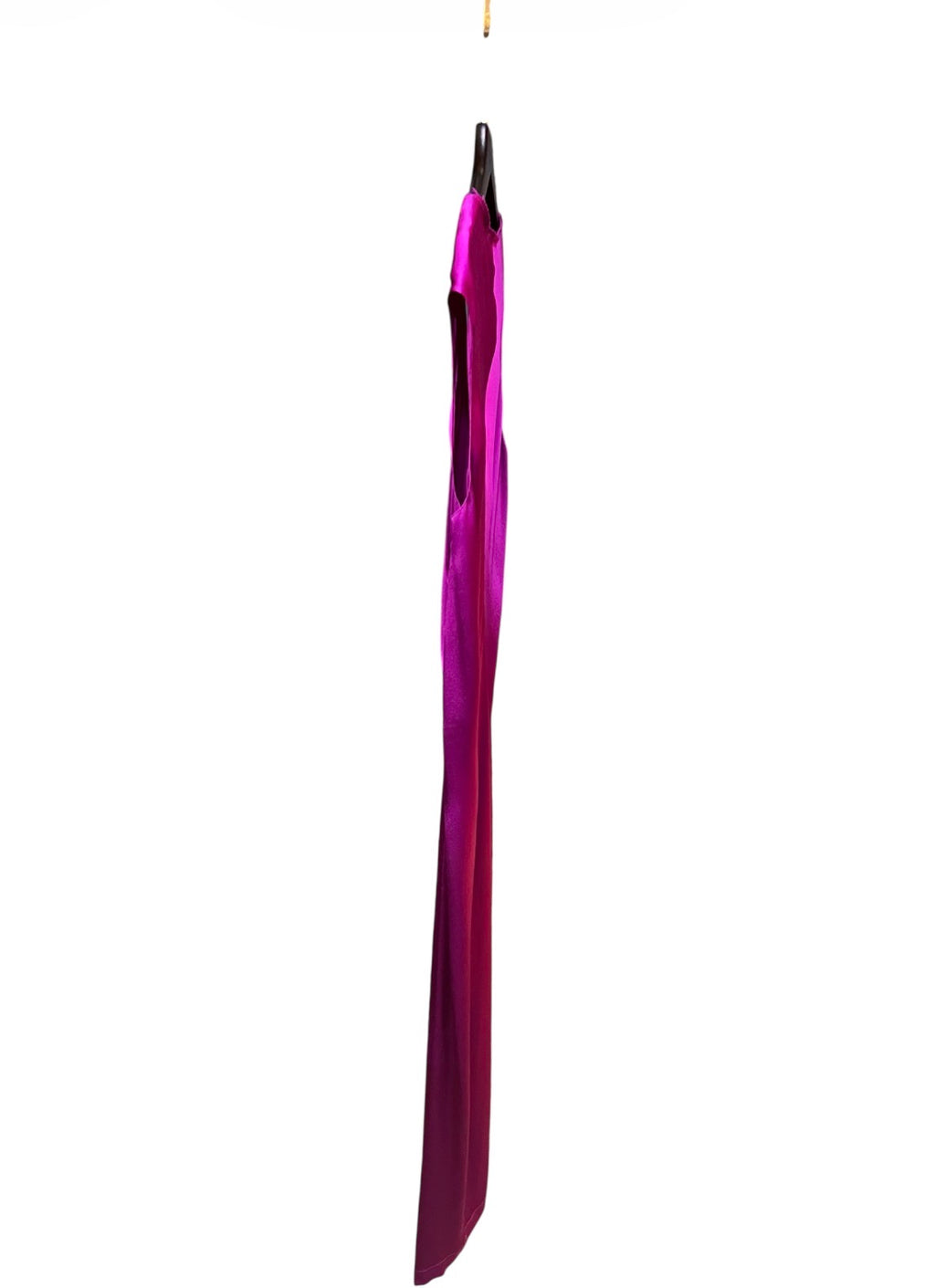 Yves Saint Laurent purple satin dress