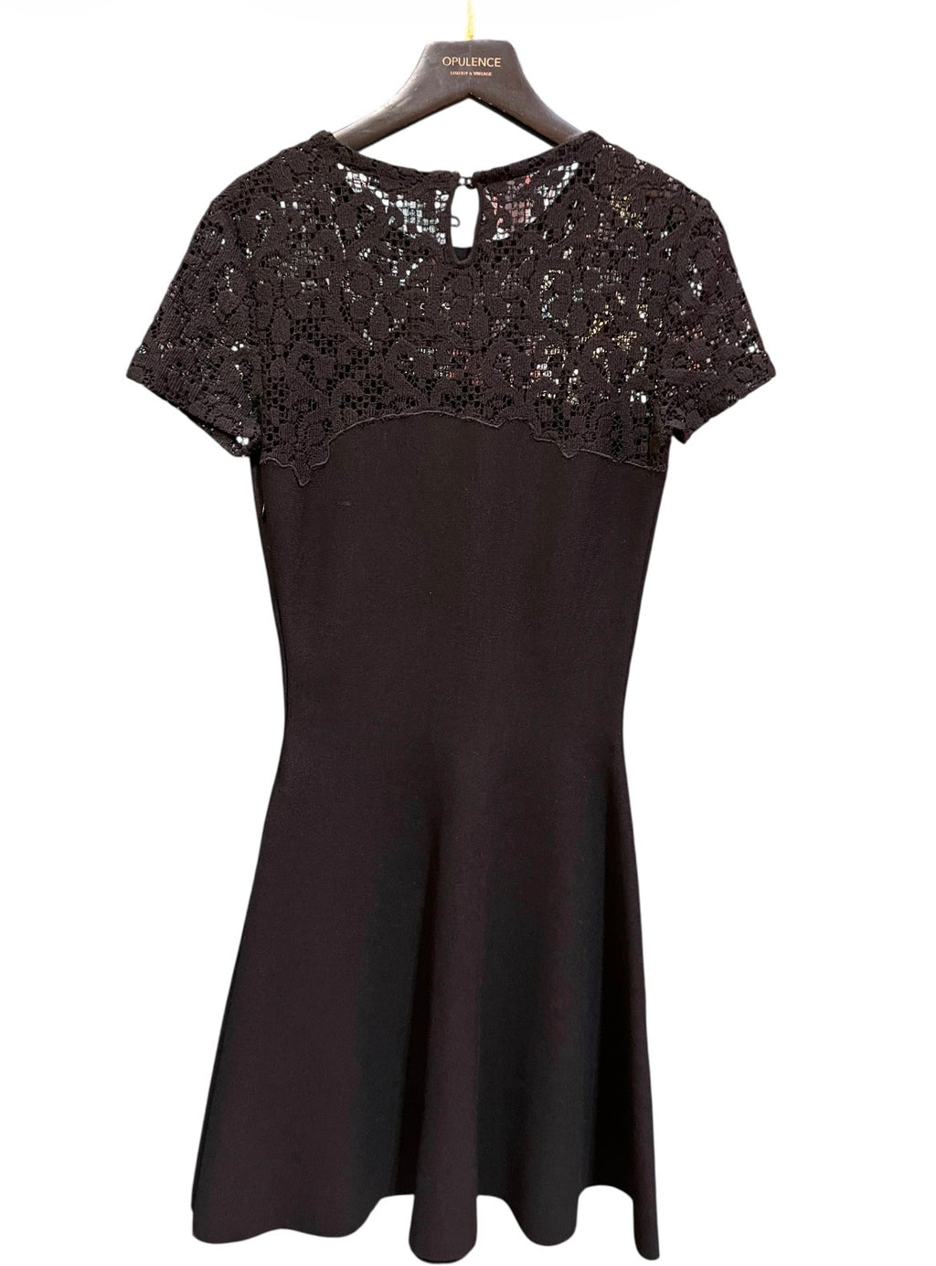 Dior Black Wool Dress