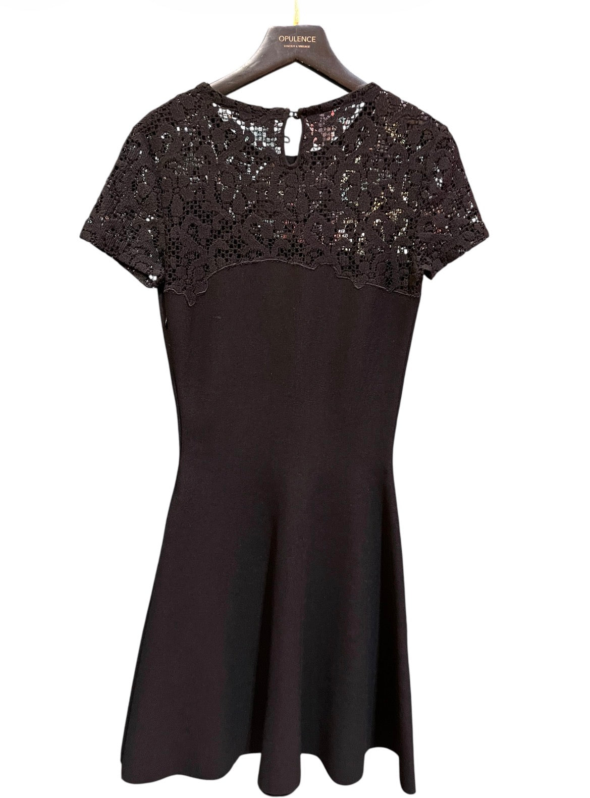 Dior Black Wool Dress