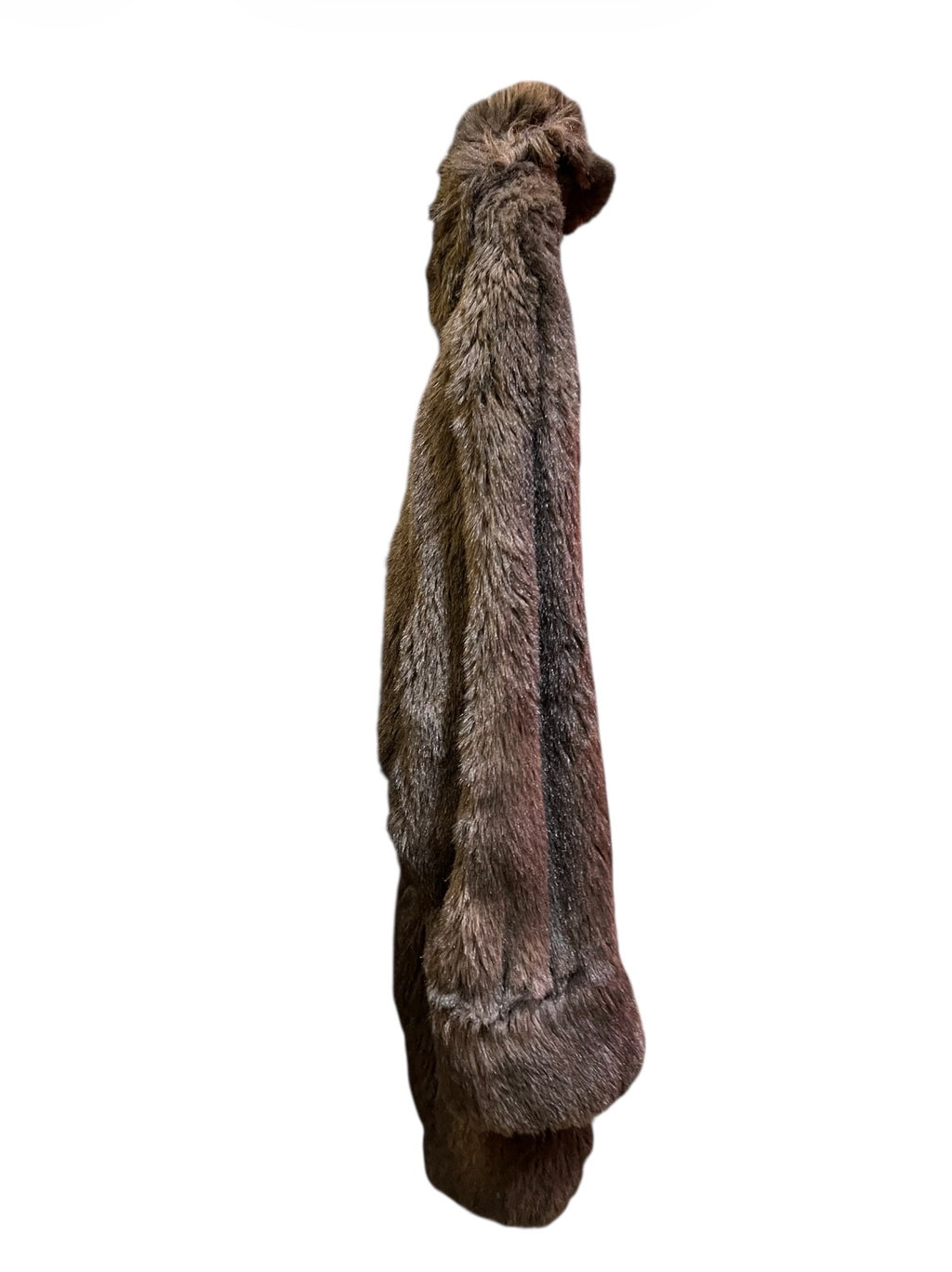 Sonia Rykiel Gray Fake Fur Coat