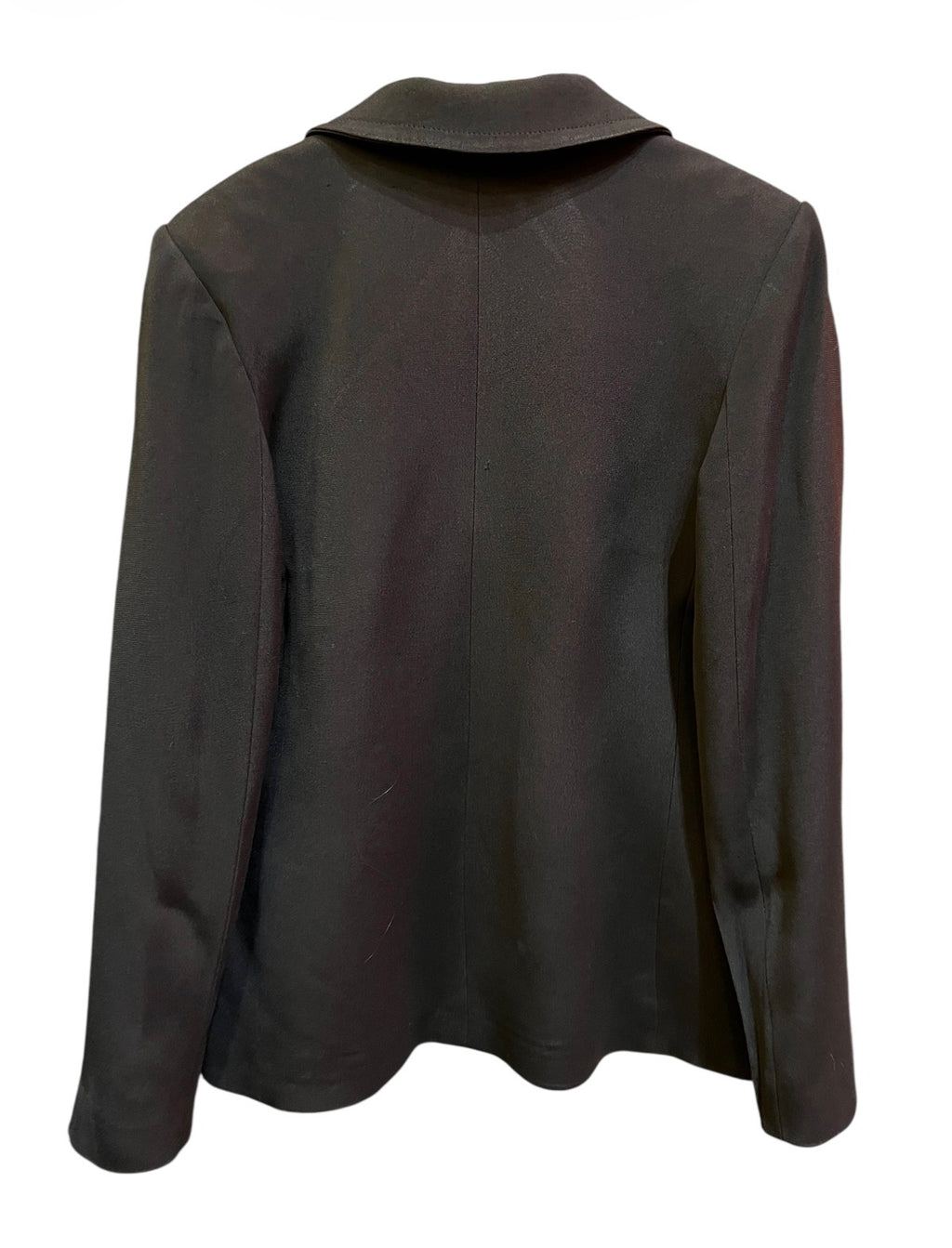 Yves Saint Laurent Black Wool Tailored Jacket