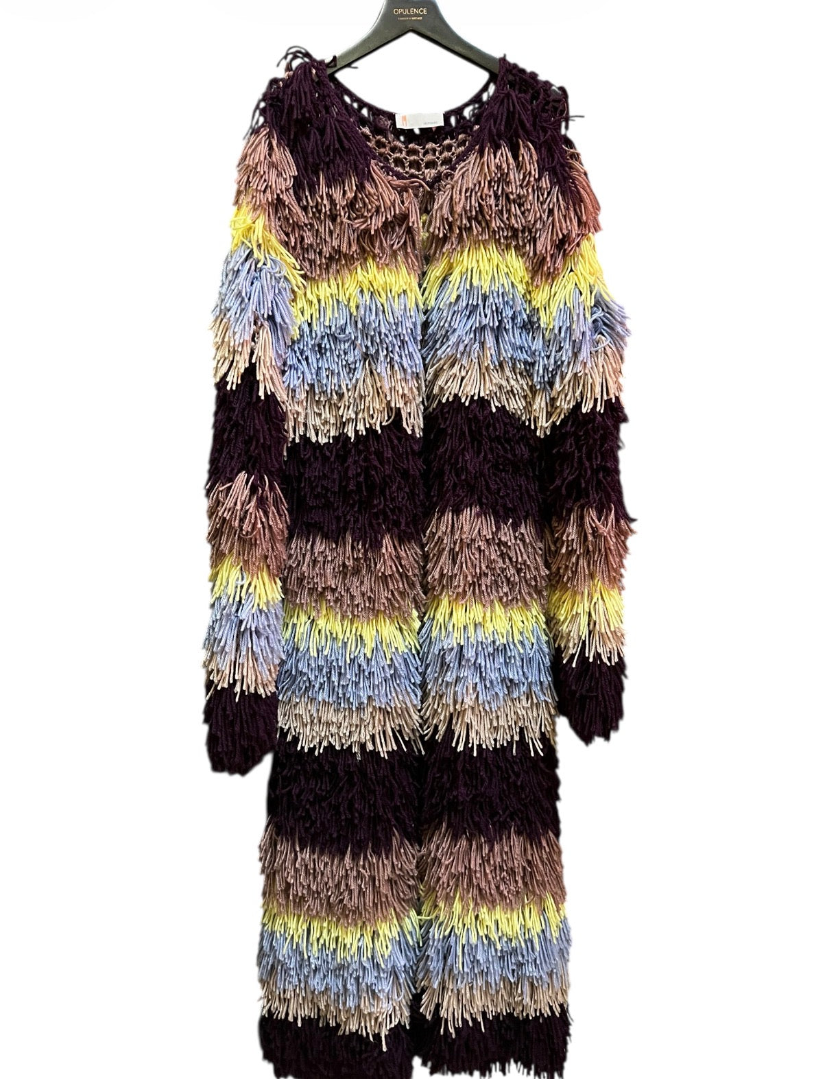 Missoni Multicolor Long Fringed Jacket