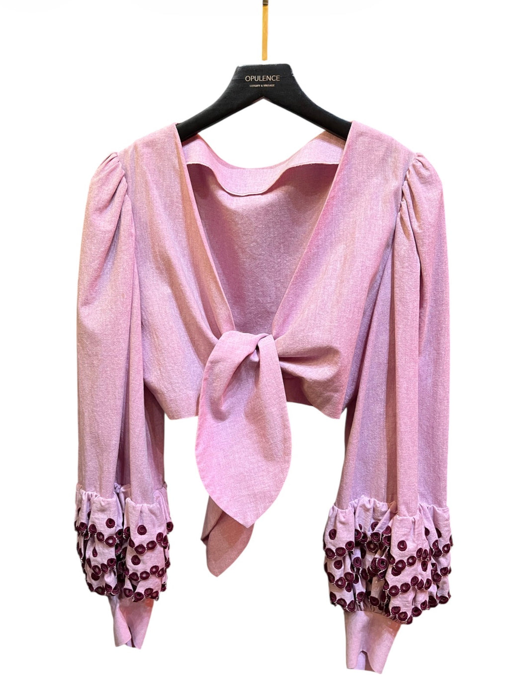 Givenchy Bettina Blouse Purple Short Opulence Vintage givenchy-bettina-blouse-purple-short-opulence-vintage