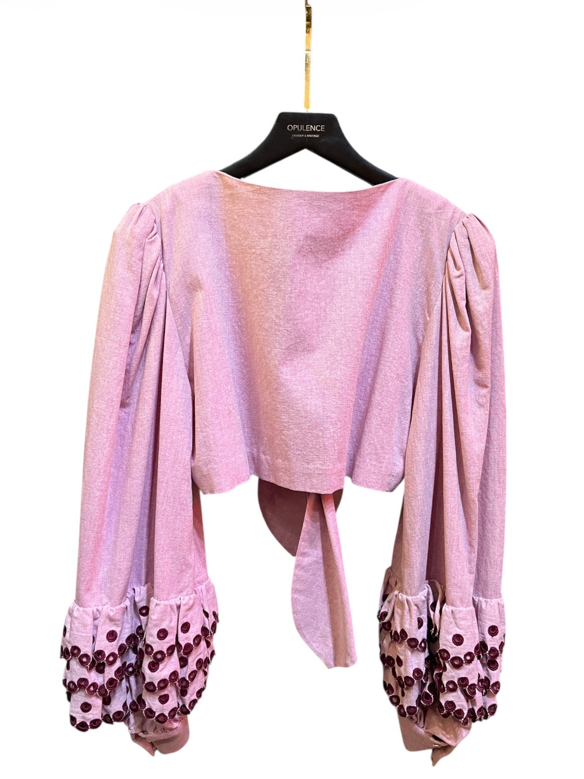 Givenchy Bettina Blouse, Purple, Short