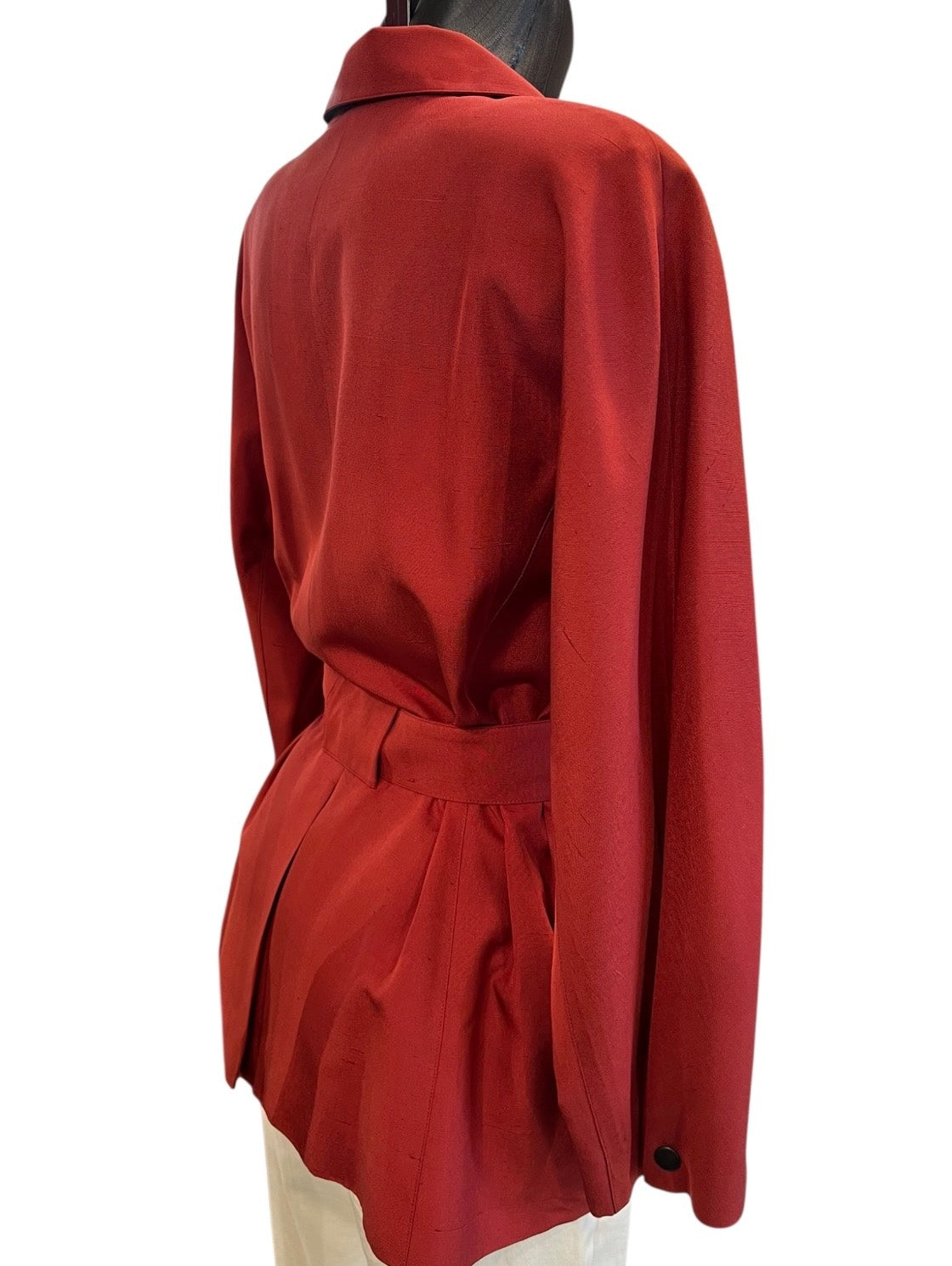 Thierry Mugler Red Tailored Jacket