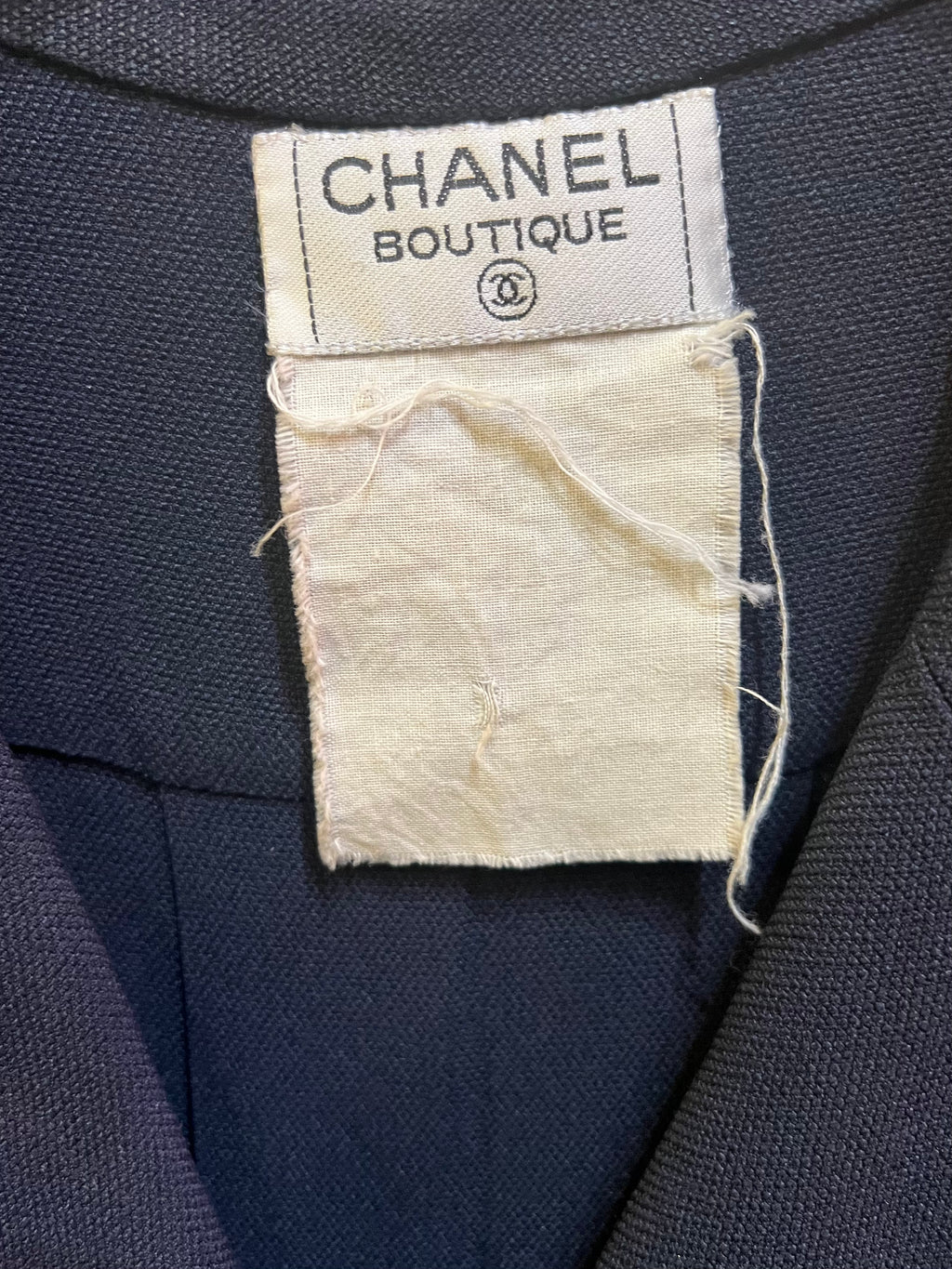 Chanel Midnight Blue Dress