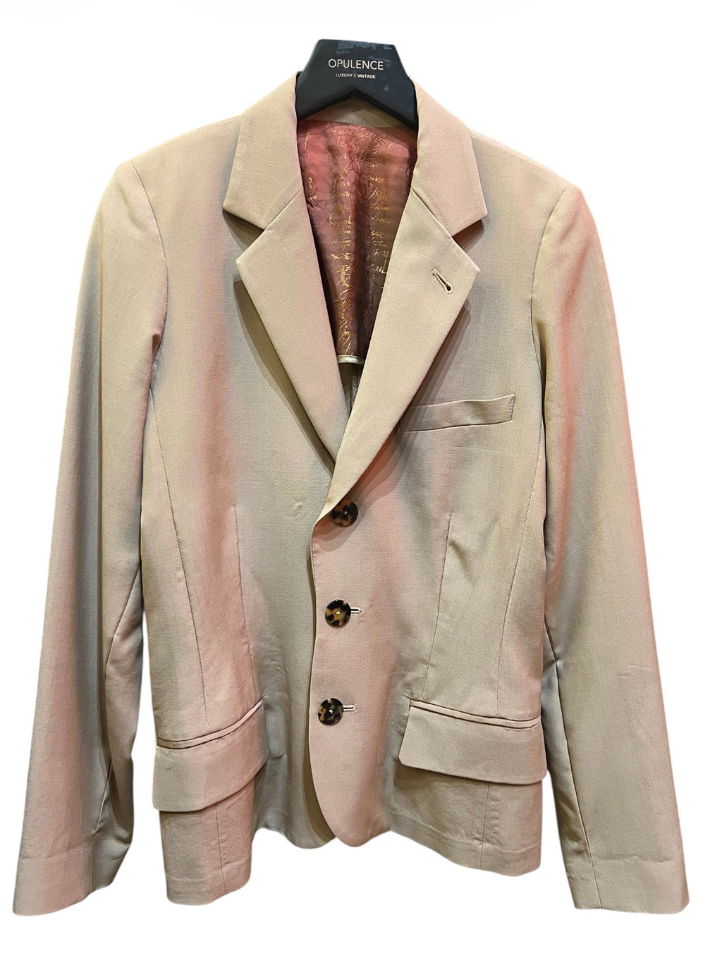 Beige Jean Paul Gaultier Tailored Jacket