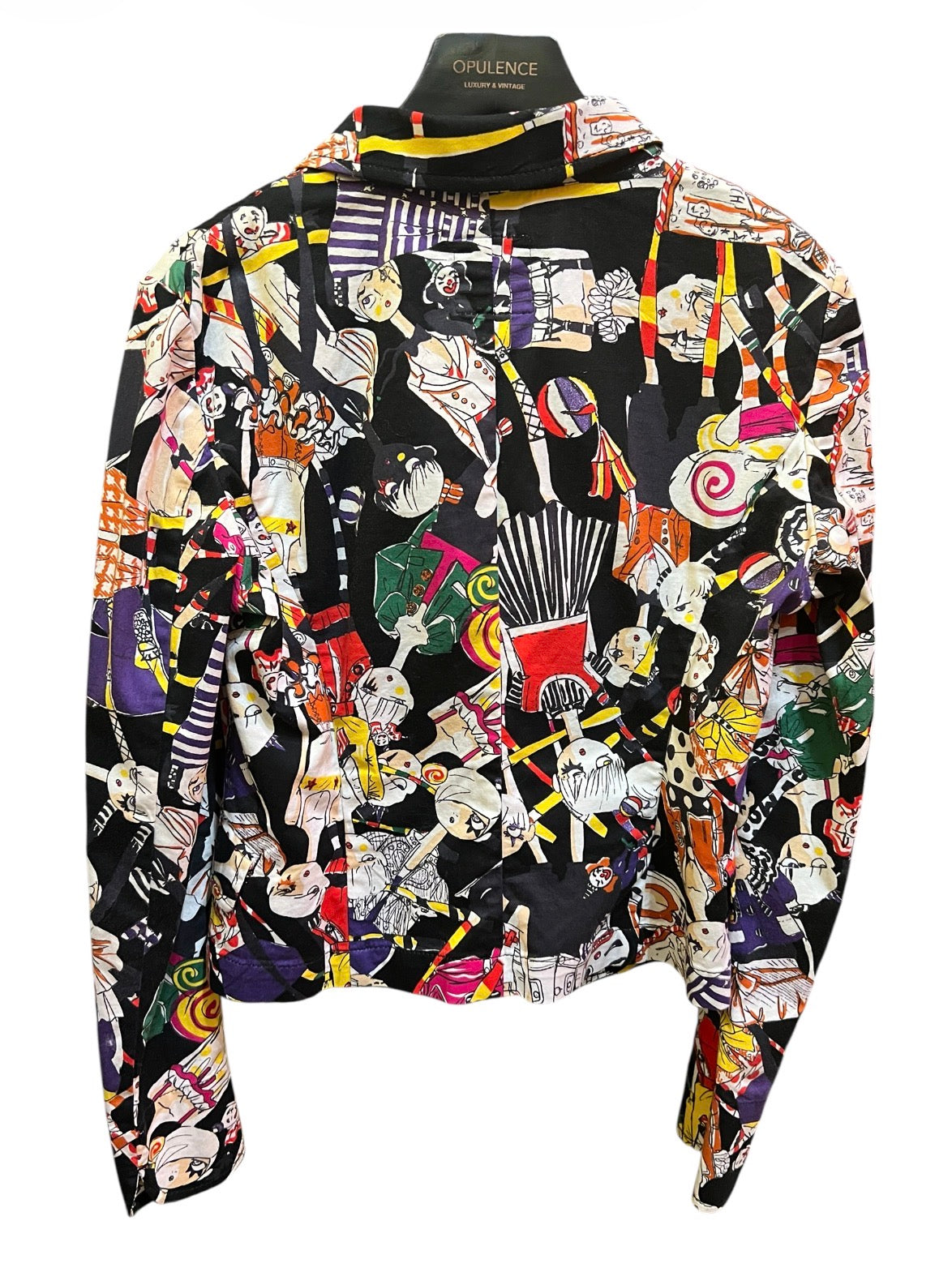 Moschino Multicolor Patterned Tailored Jacket