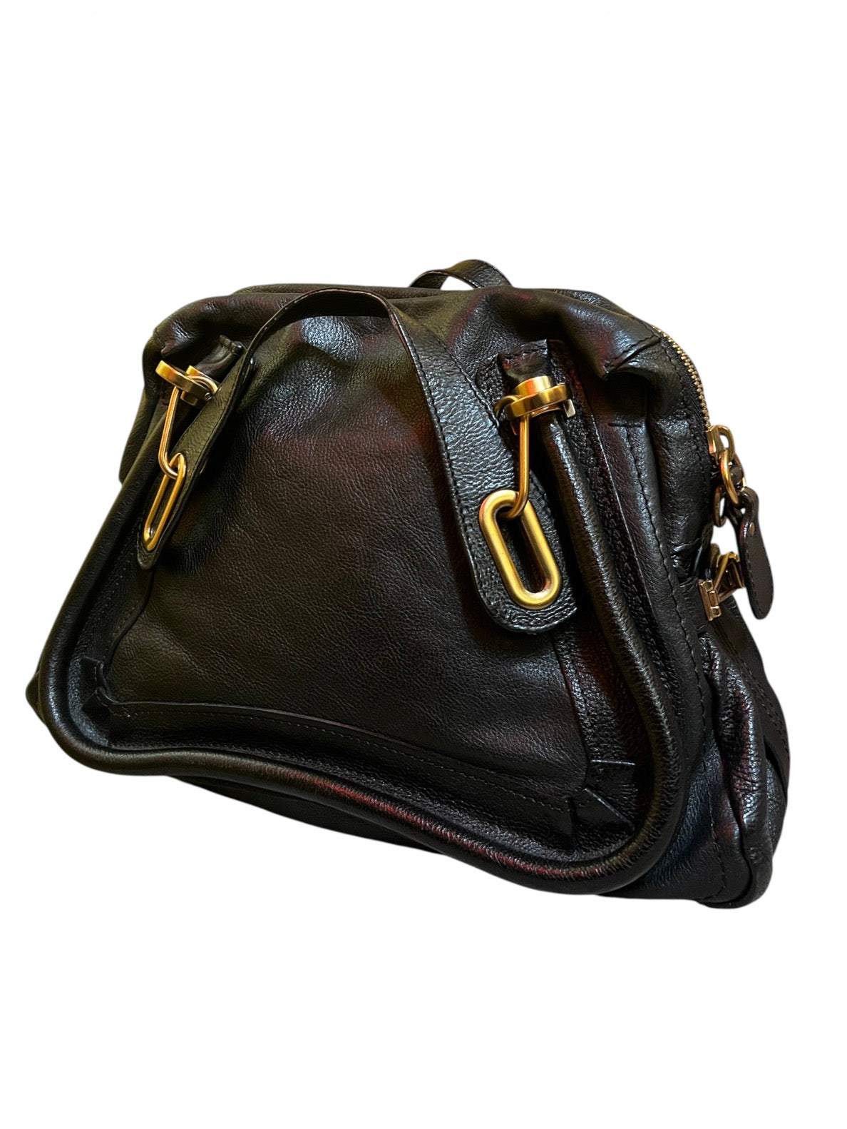 Chloé leather handbag Black leather
