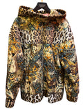 1990 Kenzo Multicolor Viscose Down Jacket