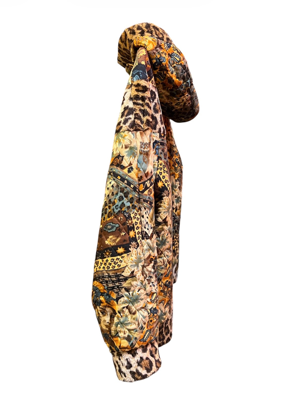 1990 Kenzo Multicolor Viscose Down Jacket