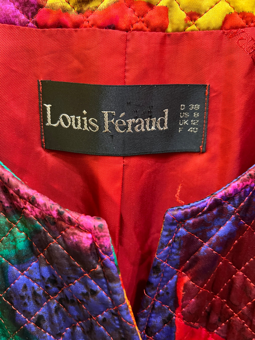Louis Ferraud Multicolor Jacket
