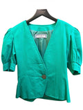 Yves Saint Laurent Green Blazer