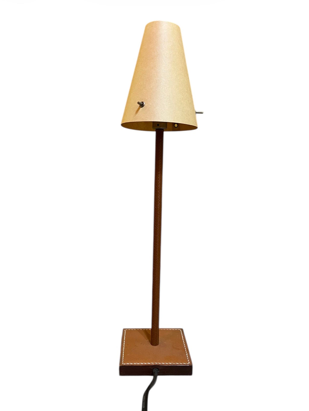 Hermès Lamp in Beige and Brown