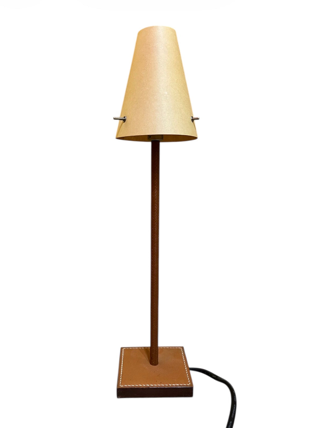 Hermès Lamp in Beige and Brown