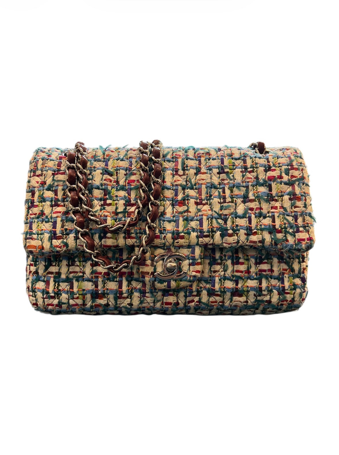 2015 Chanel Handbag in Multicolor Tweed