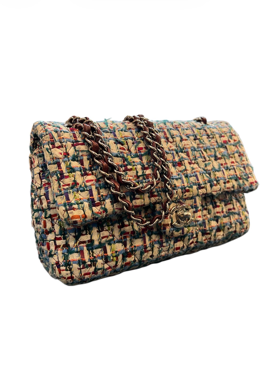 2015 Chanel Handbag in Multicolor Tweed