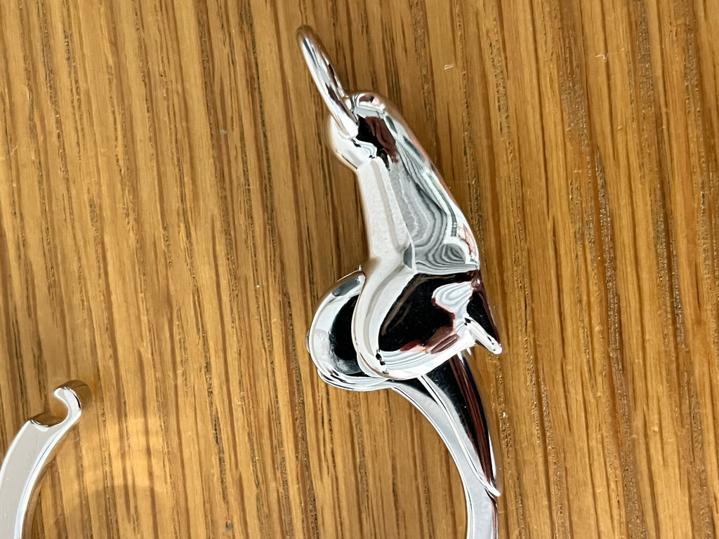 Hermes sterling silver Au Galop bracelet