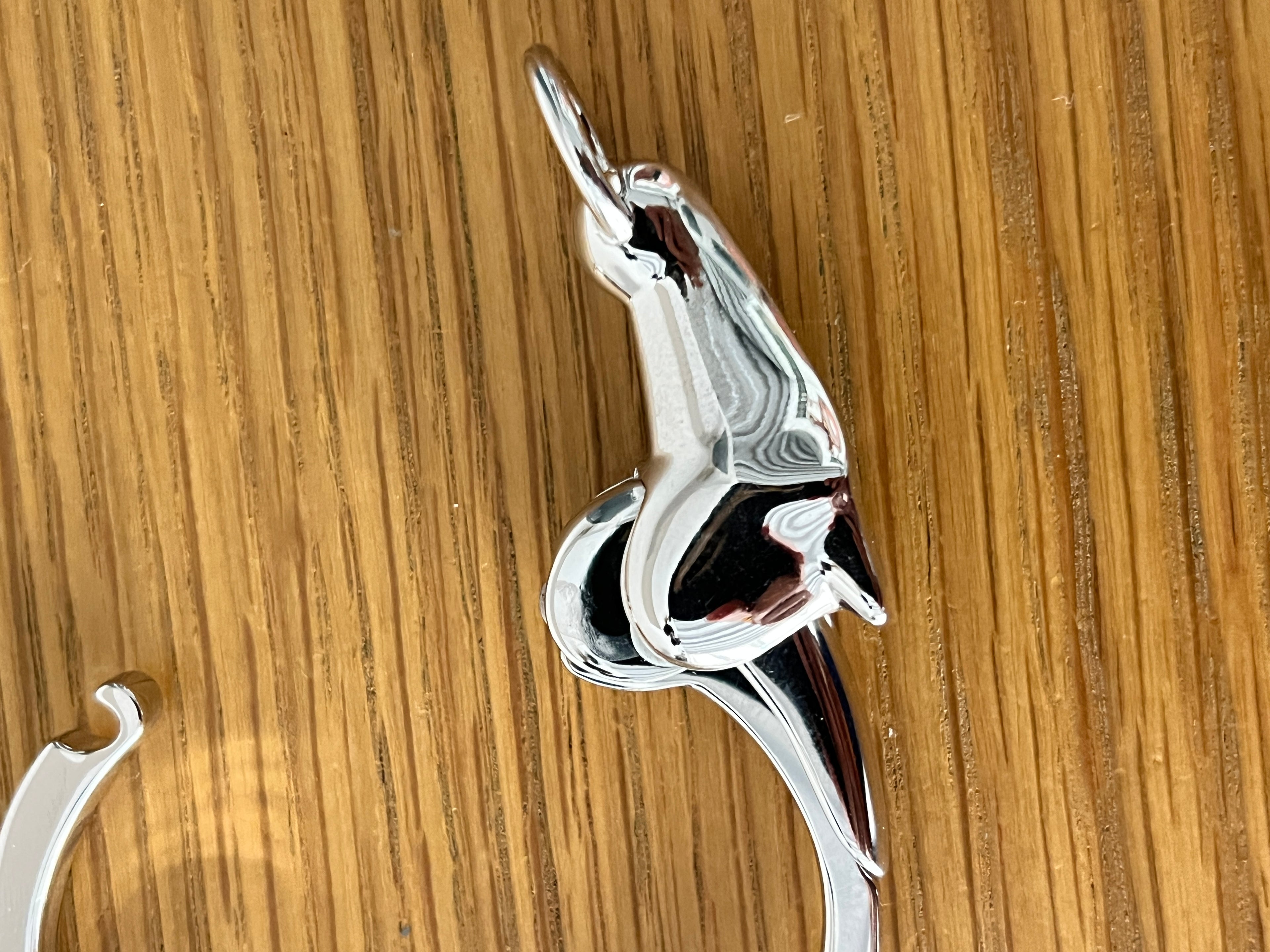 Hermes sterling silver Au Galop bracelet